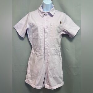 Pride Adult Short Sleeve Romper Boilersuit Lavender‎ Sz XS Unisex New With Tags